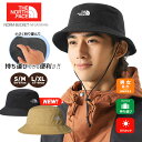 THE NORTH FACE ノースフェイス ユニセックス 帽子 ハット ノームバケット 誕生日 プレゼント おしゃれ キャンプ ハイキング 旅行 ブラック 黒...