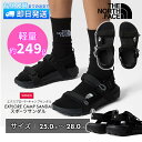 新入荷 THE NORTH FACE レディース ノースフェイス 婦人 女性 サンダル NEW ERA 靴 ブラック アウトドア スポーツ 運動 デイリー 軽い 調整可能 フィット ラク 普段使い