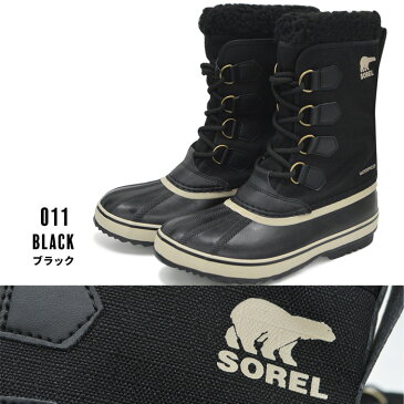 ソレル ブーツ メンズ 防水加工 SOREL 1964 PAC NYLON NM3487 パックナイロン 防寒 防滑 スノーブーツ 軽量 カジュアル 雪 靴 紳士 ウィンターブーツ 定番 かわいい