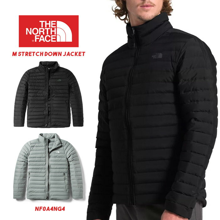 ノースフェイス アウター メンズ ダウン ジャケット THE NORTH FACE M STRETCH DOWN NF0A4NG4 ストレッチ 防寒 登山 アウトドア ウェア 軽量 紳士