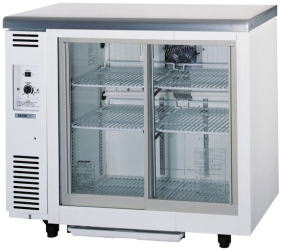 【業務用　冷蔵ショーケース】パナソニック幅900　　[　容積：150L・単相100V　]　テーブル形　SMR-VZ941　W900*D450*H800