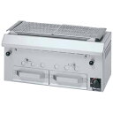 【新品・代引不可・送料無料】MCK-074 マルゼン 炭火下火式焼物器 本格炭焼き 火起しバーナー付 兼用型 W750*D380*H350(mm)