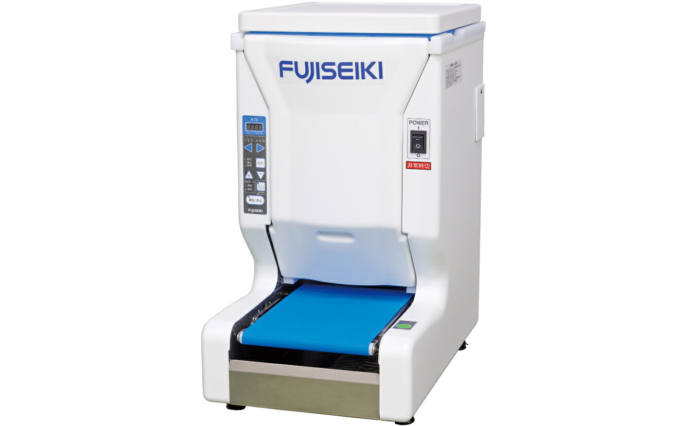 不二精機　店舗向け寿司機　小型卓上シート出し機　KTS　1600枚/時（細巻）　ホッパー容量約3升（約9kg）　W360×D576×H656mm【業務用】　【飲食店 店舗 厨房機器】(3)