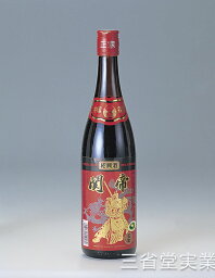 【送料無料（本州限定）・代引不可】関帝陳年5年花彫酒 [赤ラベル] 17度　600ml×12本　SK0180　1335-2110