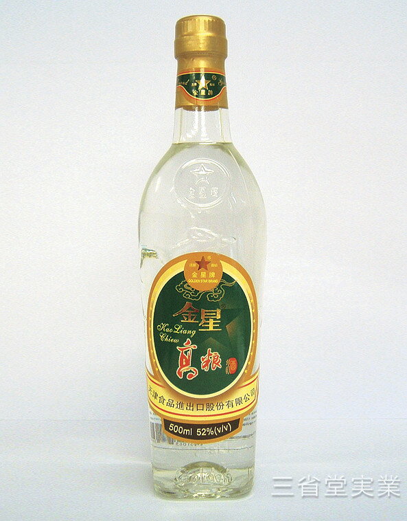 【代引不可】金星牌 高粮酒 [瓶]　52度　500ml×12本　SK0068