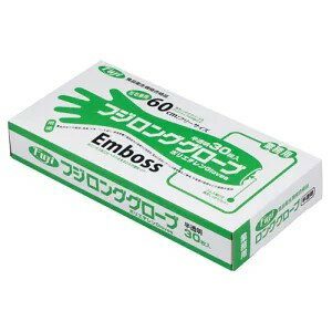 【業務用】【ケース販売】【使い捨て】尚美堂　フジナップ　フジロンググロ一ブ 半透明 672900 手のひら回リ:13.8×2cm　中指の長さ：7.9cm±5mm 全長:60cm　600枚(30枚×20箱)/ケース×3ケース　業務用