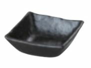 業務用 陶磁器 10cm 鉢 10cm角鉢 黒耀［105×105×38］