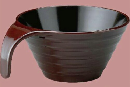 Other - 【代引不可】【耐熱ABS樹脂製】トッティーリップル椀　新溜内黒　介護食器 2-216-4