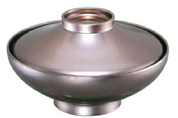 【代引不可】【木質】平富士煮物椀　総銀透き　親・蓋 2-284-3