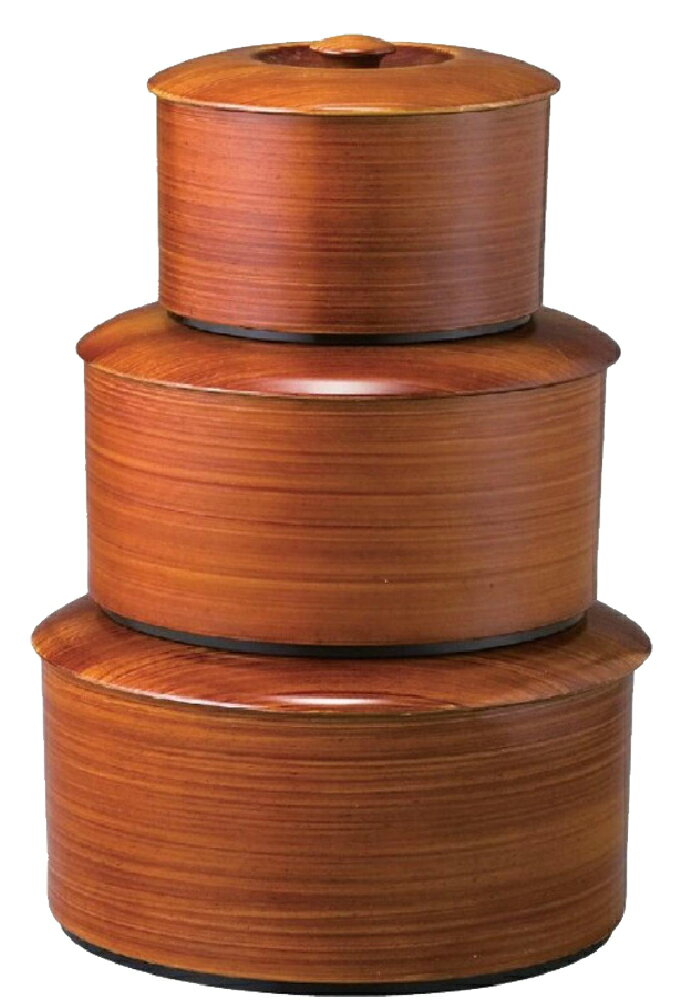 【代引不可】【ABS樹脂/飯器】室町飯器　チーク木目(内黒)　2人用　親・蓋＜写真最上＞　商品番号：2-342-22