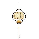 黒枠提灯型ライト 装飾品 灯り 灯篭 照明 ライト 灯籠 φ350*H400 100Vソケット付き SM3540