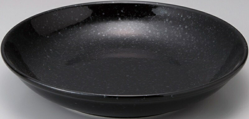 【黒御影】メタ玉13cm深皿　アルミナ磁器　磁器　食器　31011072　φ131*H29mm 7-39-14