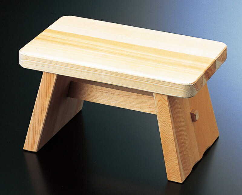 木製 風呂椅子（中） 5-1280-8 1