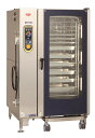 電気スチームコンベクションオーブン 幅1100×奥行1015×高さ1790 三相200V・単相100V 61.8kW SSCX-40D