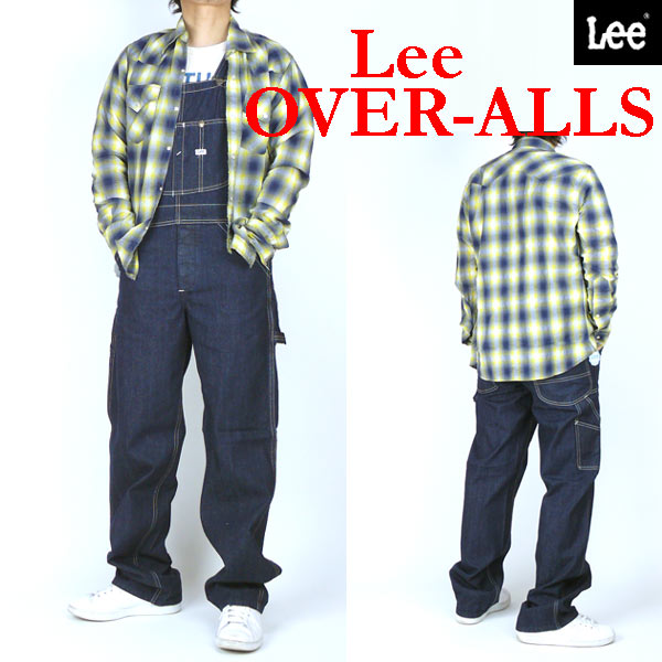 Lee リー メンズ オーバーオール OVER ALL ワンウォッシュ ダンガリーズ LM4254  ...