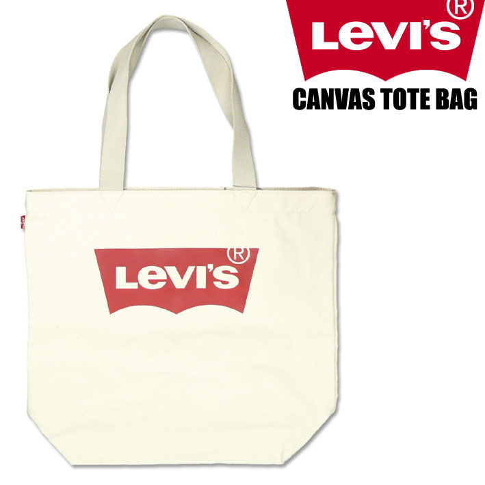 LEVI'S ꡼Х ץ ȡȥХå  ǥ CANVAS TOTE BAG Хåȥ 38126 ץ쥼 ե