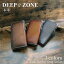 DEEP ZONE ディープ ゾーン ラウンドジップ ロングウォレット カウレザー 長財布 小銭入れ付き メンズ レディース ユニセックス WA049