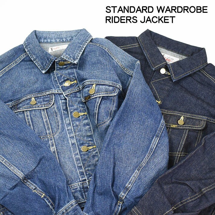 Lee リー レディース STANDARD WARDROBE ライダース デニムジャケット レディース デニムジャケット Gジャン ジージャン スタンダードワードローブ LL2659