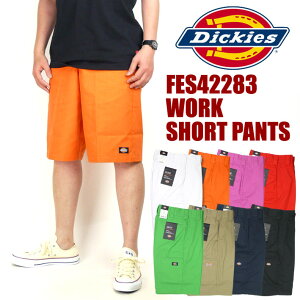 DICKIES ディッキーズ メンズ ショートパンツ ワークショートパンツ ワイドショーツ フェス ハーフパンツ FES42283 182M40WD13