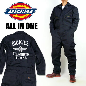 セール Dickies ディッキーズ オールインワン ALL IN ONE ツナギ TCツイル メンズ 163M40WD13