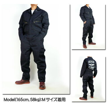 セール Dickies ディッキーズ オールインワン ALL IN ONE ツナギ TCツイル メンズ 163M40WD13