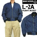 HOUSTON ヒューストン メンズ L-2A L-2A フライトジャケット US AIR FORCE ミリタリージャケット 5L-2AX