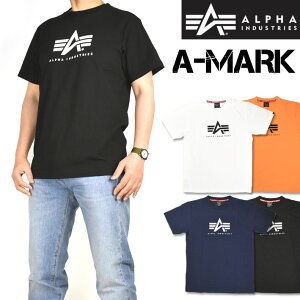 ALPHA アルファ メンズ Tシャツ 半袖 ミリタリーTシャツ A-MARK ALPHA INDUSTRIES TC1400-0xx