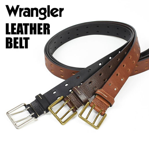 Wrangler ラングラー ダブルピン レザーベルト メンズ レディース ユニセックス プレゼント ギフト 日本製 WR3532 Wrangler ラングラー ダブルピン レザーベルト メンズ レディース ユニセックス プレゼント ギフト 日本製 WR3532