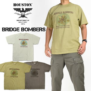 롪 HOUSTON ҥ塼ȥ ȾµT BRIDGE BOMBERS  ߥ꥿꡼T ԥȲù 22040