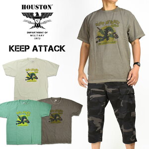 롪 HOUSTON ҥ塼ȥ ȾµT KEEP ATTACK  ߥ꥿꡼T ԥȲù 22041