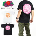 セール！ FRUIT OF THE LOOM フルーツ オブ ザ ルーム プリント 半袖Tシャツ ハーフスリーブ メンズ レディース ユニセックス 70038400 70036500