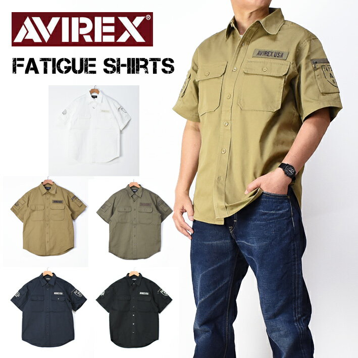 AVIREX ArbNX t@eB[O Vc FATIGUE SHIRTS ~^[Vc Vc Y 783-3923001