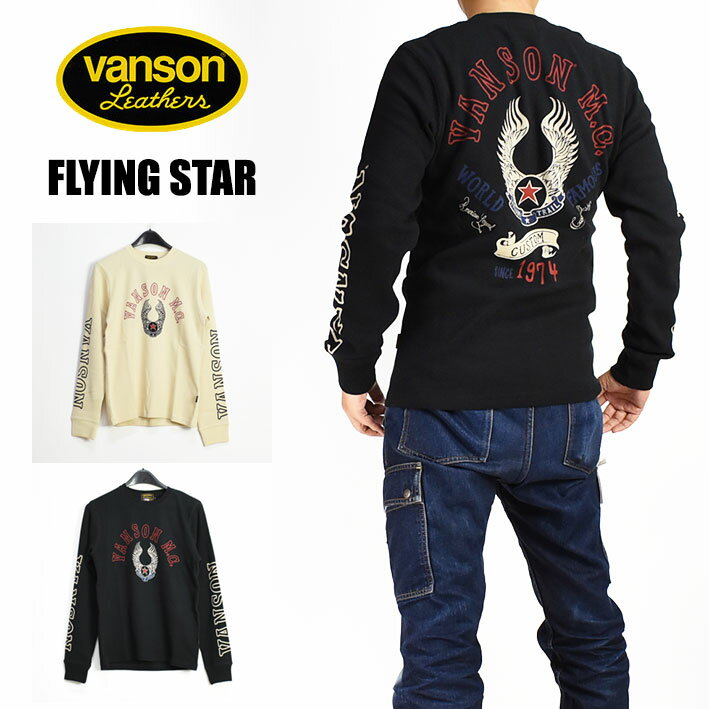 VANSON o\  TVc FLYING STAR tCOX^[ T[}n vg Y NVLT-2209