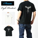 ACOUSTIC アコースティック 半袖Tシャツ EAGLE PENDANT ハーフスリーブ メンズ レディース ユニセックス AC23207