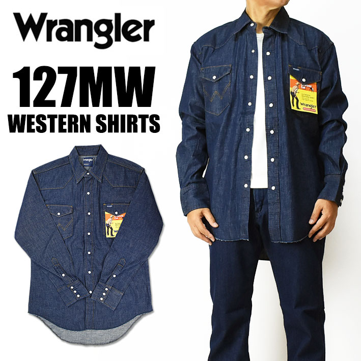 Wrangler O[ 127MW fj EGX^Vc Vc COWBOY SHIRTS Y WM1027