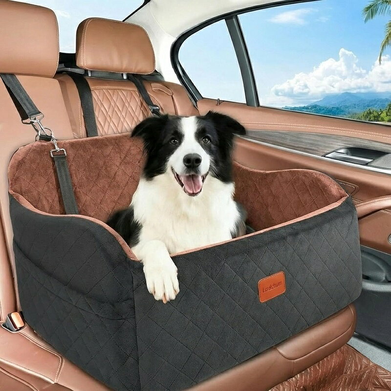 床 - 人気 自動車 後部座席 車載 犬 ベッド 全面 分解 洗浄 可能 中大型犬 犬 ベッド 犬 自動車 シート ペット カー シート 防汚 大型犬 対応 撥水 取り付け 簡単