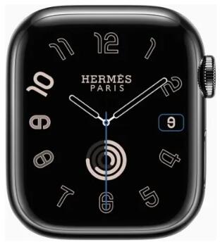 新品未開封 Apple Apple Watch HERMES Series9 45mm Cellular スペースブラックステンレススチールケース (バンド無し) スペースブラック 限定モデル