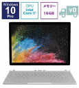 ※期間限定パソコン初期設定無料 ノートパソコン 新品 マイクロソフト Surface Book 2 HNN-00034 13.5インチ Core i7 8650U SSD容量1TB メモリ容量16GB Office Windows 10 Pro 顔認証 シルバー