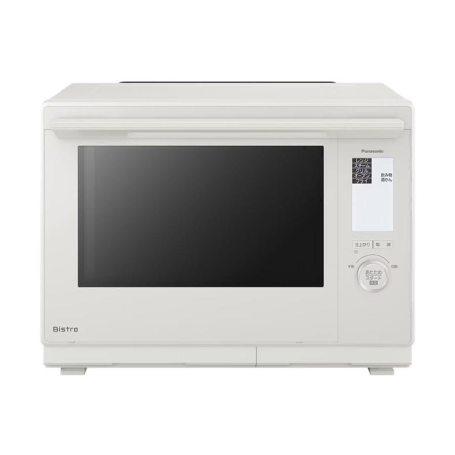 ※新品未開封となっております、店頭展示専用モデルです、こちらの商品のアフターサービスは初期不良を含めすべてメーカー対応のみとさせていただきます。不具合により返品、交換などできかねます。ご了承の上注文するようお願いします。 基本仕様 タイプ スチームオーブンレンジ 庫内容量 30 L 使用人数 4 人 庫内構造 庫内フラット ドア開閉方向 縦開き 最大レンジ出力 1000 W 2品同時あたため ○ ピッタリ設置 左右背面 センサー 高精細・64眼スピードセンサー 電源(周波数) 50/60Hz対応(ヘルツフリー) 操作・お手入れ機能 自動メニュー数 137 レシピ数 155 自動お手入れ ○ 脱臭 ○ チャイルドロック ○ オーブン・グリル機能 加熱方式 熱風コンベクション式(2段調理) グリル 大火力極め焼きヒーター/両面グリル オーブン最高温度 300 ℃ オーブン最低温度 70 ℃ トースト ○ 2段オーブン ○ 発酵(パン機能) ○ スチーム機能 過熱水蒸気 ○ スチーム タンク式 省エネ性能 待機時消費電力ゼロ ○ 年間電気代 1944 円 年間消費電力量 72kWh (区分：F)