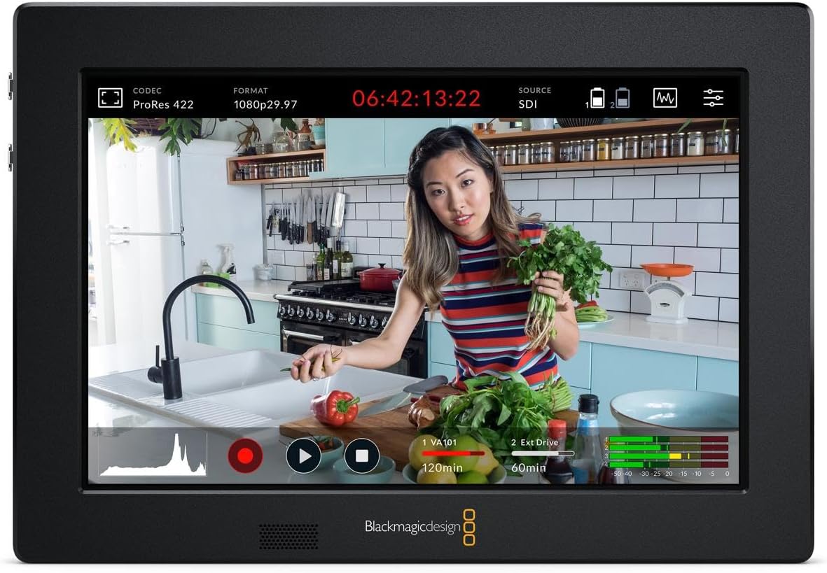 【国内正規品】Blackmagic Design モニター一体型レコーダー プロ仕様スコープ VideoAssist 7インチ 3G HYPERD/AVIDA…