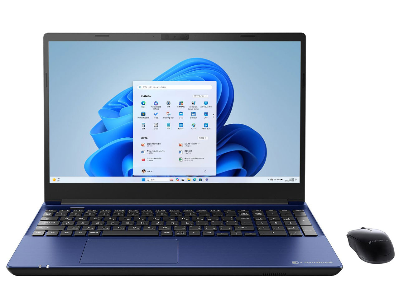 ノートパソコン 新品 Dynabook dynabook T9 P2T9XPBL 15.6インチ Core i7 1360P SSD：1TB メモリ32GB Office 2021搭載 Windows 11 BD-R/BD-RE 顔認証 Webカメラ 日本語キーボード テンキー