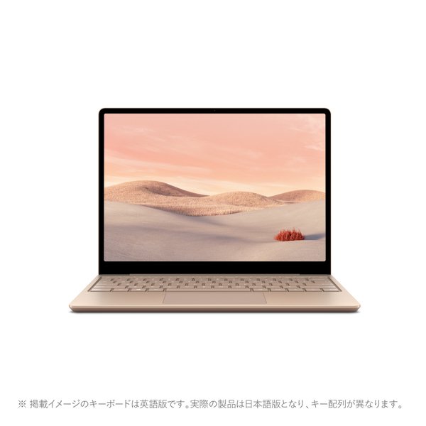 ※期間限定パソコン初期設定無料 新品 マイクロソフト ノートパソコン Surface Laptop Go THH-00045 12.4型 Core i5 1035G1 ストレージSSD128GB メモリ8GB Windows 10 指紋認証 サンドストーン [在庫あり][即納可][訳アリ]