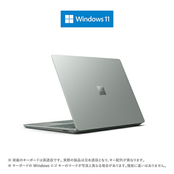 ※期間限定パソコン初期設定無料 新品 マイクロソフト Surface Laptop Go 2 8QC-00032 12.4インチ Core i5 1135G7 SSD128GB メモリ8GB Windows 11 Office 指紋認証 駆動時間13.5時間 セージ [在庫あり][即納可]