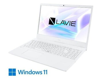 新品 NEC ノートパソコン LAVIE Direct N15 限定モデル 15.6インチ Celeron 5205U SSD容量256GB メモリ4GB Office おまけ DVDスーパーマルチドライブ Windows 11 無線マウス付き ホワイト