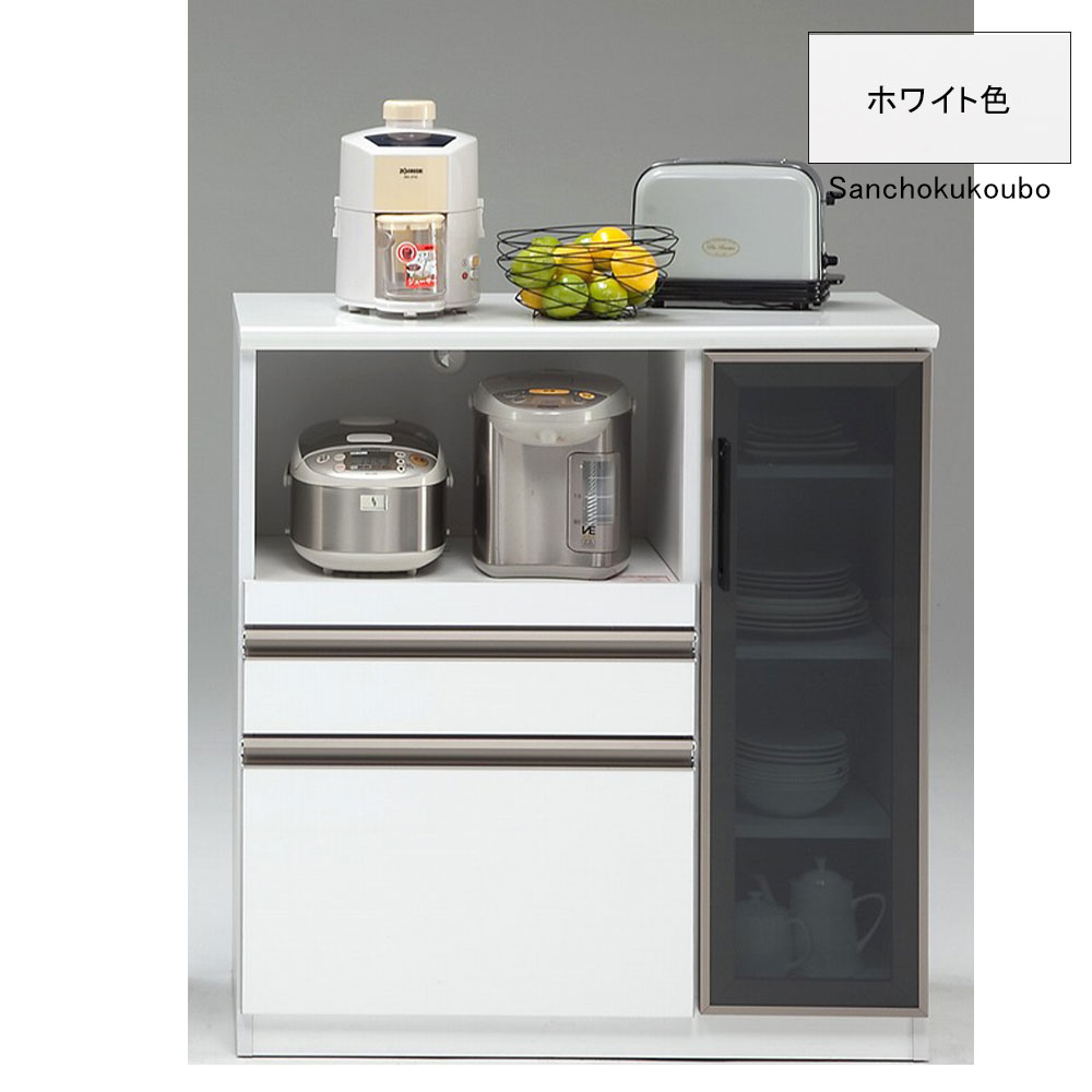 ZBR 90カウンター 幅90cm オープンキッチンカウンター OPカウンター キッチンカウンター レンジ台 オープンカウンター キッチンカウンター 90カウンター アイカメラミン天板 ハイグロス モイス材 フルオープンレール 引き出し モイス材 日本製 産地直送価格 卸価格 [PR] [3]