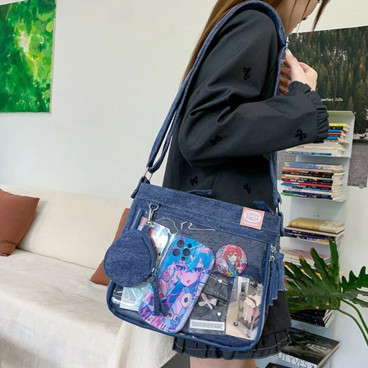Rakuten - 痛バッグ ショルダーバッグ イベント 推しバッグ 推し活バッグ クリアバッグ デコバッグ かわいい 痛ショルダー 痛バ オタク活 オタクバッグ いたば 推し ギフト プレゼント JK 推し活