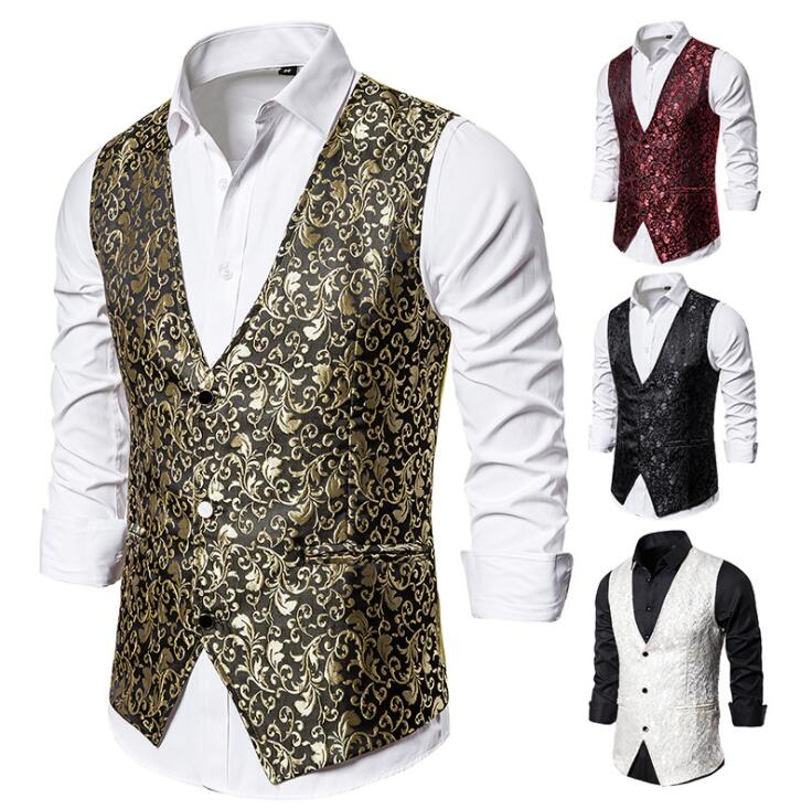 商品詳細総柄ベスト メンズジレ 舞台衣装 メンズベスト 舞台衣裳 忘年会商品内容ベストのみxシャツは含めませんサイズxサイズが大きいので小さめのサイズをおすすめします。S 着丈62 肩幅38 バスト101M 着丈64 肩幅40 バスト105...