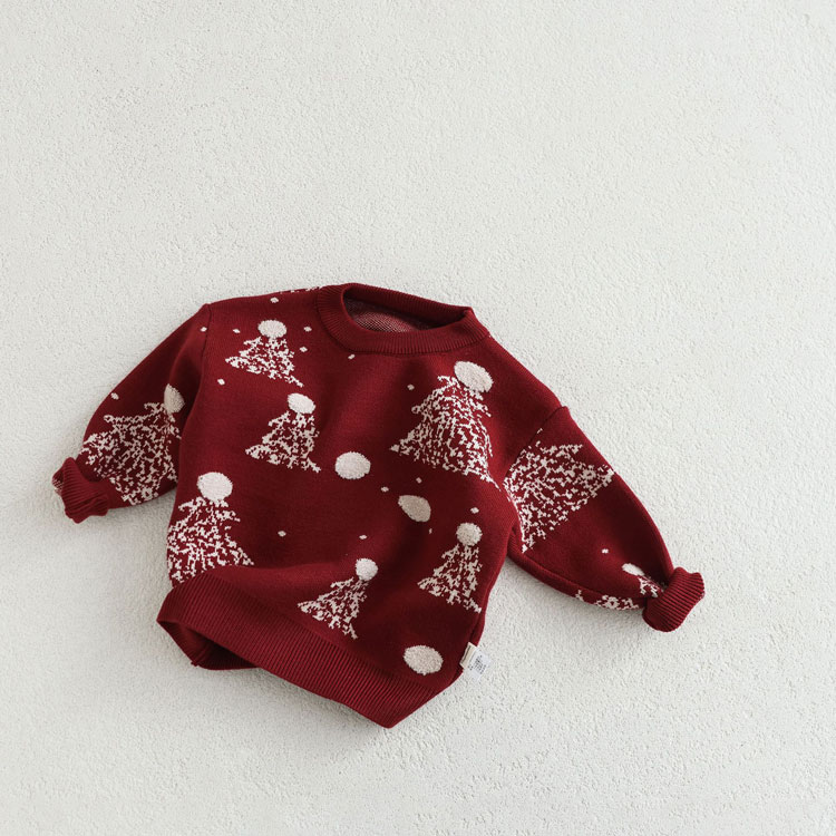 子供 クリスマス セーター 子供服 秋冬 ニットセーター 長袖 女の子 男の子 ベビー...