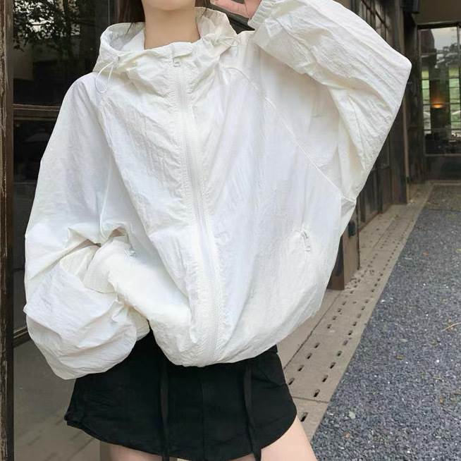 Rakuten - マウンテンパーカー ジャンパー ジャケット アウター 羽織 前開き レディース かわいい 大人可愛い きれいめ 上品 こなれ感 シンプル カジュアル 主役級 デート オルチャン 韓国 存在感
