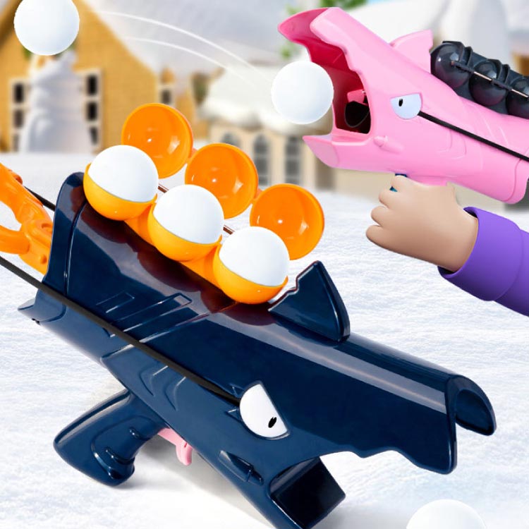 雪だま製造機 雪玉投げる 面白い 屋外 子供 雪玉メーカー 冬の雪のおもちゃ 雪玉ゲームピンク+雪合戦 冬の雪のおもちゃキット 冬 ゲーム 親子 スポーツ おもちゃ 3